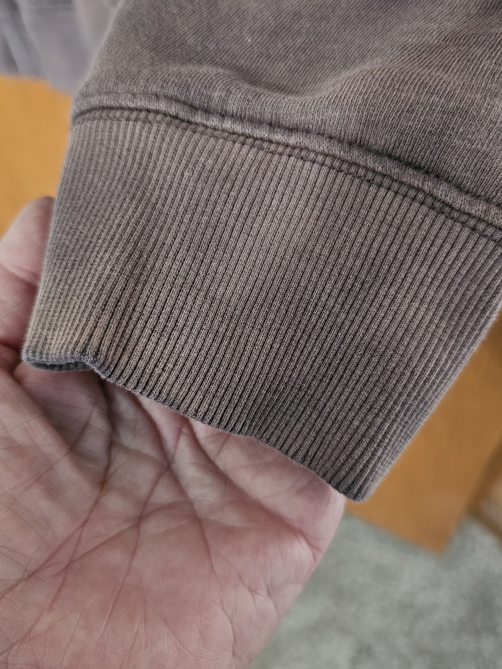 FINAL..Harley-Davidson Brown Weathered Look Hoodie - Picture 5 of 9